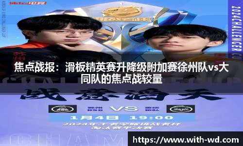 焦点战报：滑板精英赛升降级附加赛徐州队vs大同队的焦点战较量